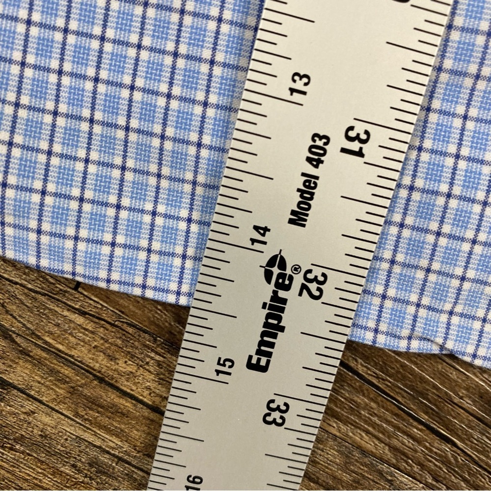 Polo Ralph Lauren Shirt Men L Red White Blue Tartan Plaid Button Up Classic Fit - Picture 5 of 7